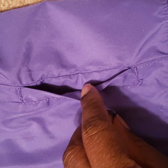 Adidas Girls Purple Jacket - Picture 7 of 12